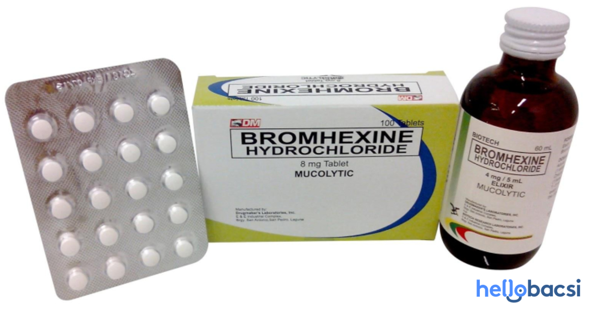 Tác dụng, liều dùng và lưu ý khi sử dụng bromhexine là thuốc gì 