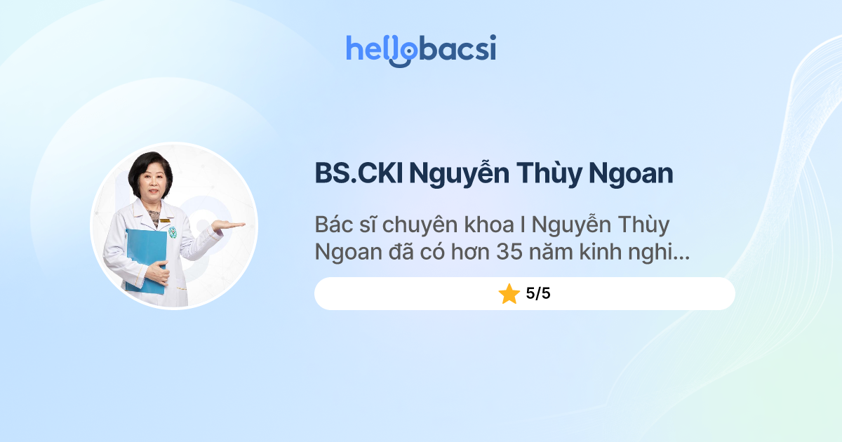 BS.CKI Nguyễn Thùy Ngoan, Cơ - Xương - Khớp,Y học cổ truyền - Đặt lịch hẹn trực tuyến
